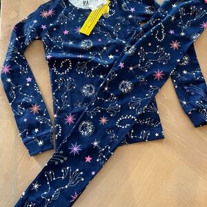 PJ Place Navy Blue Constellation Kids Pajama Set